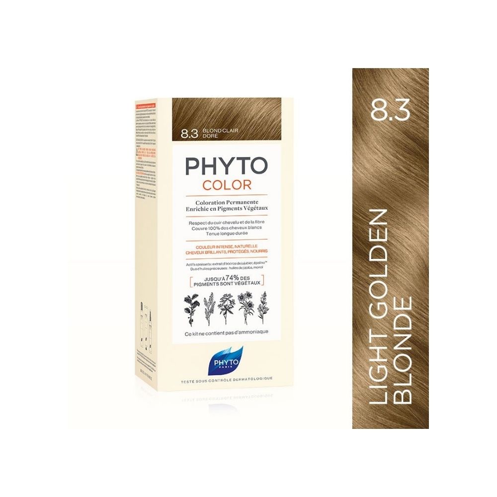 Phyto Color Permanent - 8.3 Light Golden Blonde 